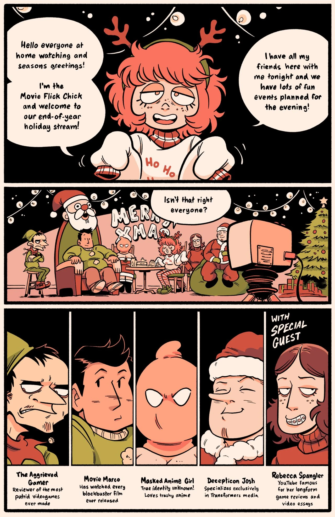 Movie Flick Chick:Jingle All The Laid porn comic picture 4