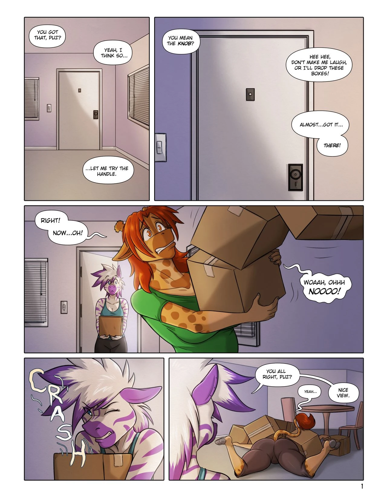 Moving Day porn comic picture 2