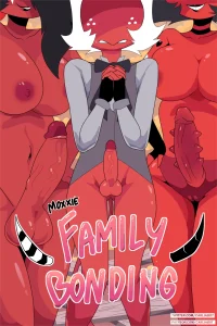 Moxxie family bonding porn comic picture 1