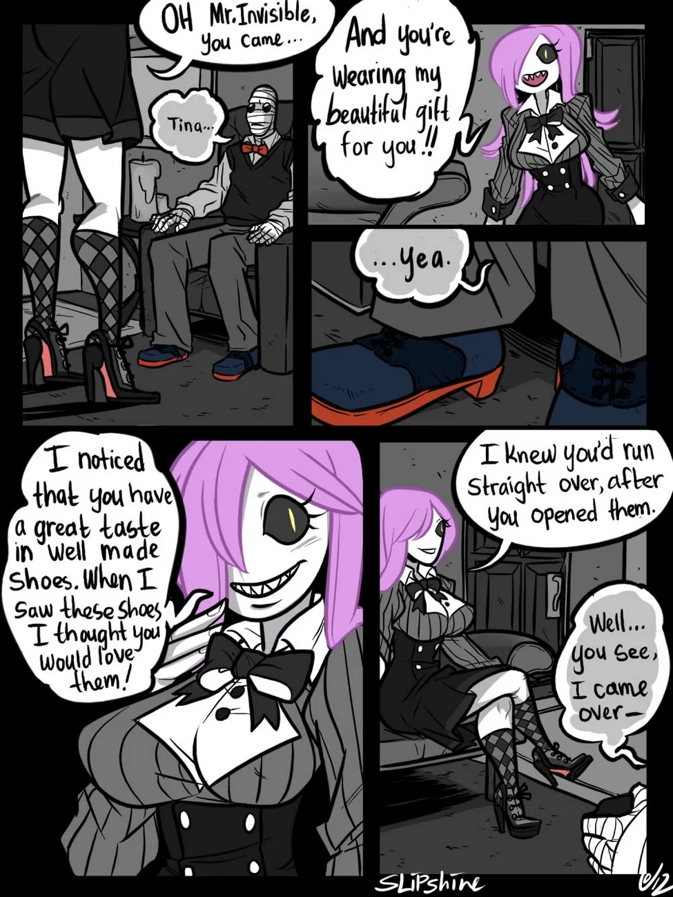 Mr Invisible And The Collection porn comic picture 2