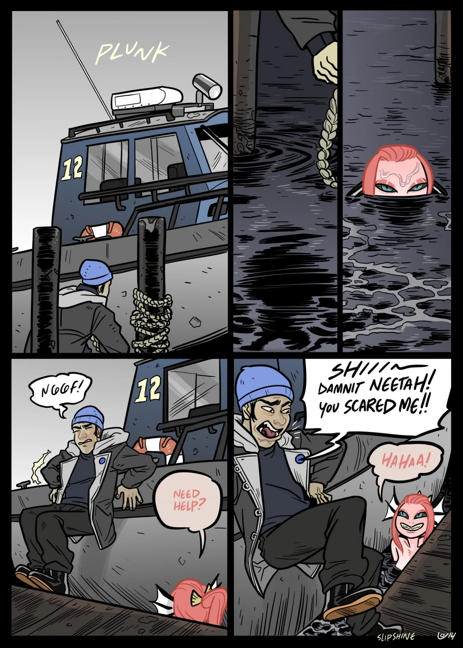 Mr. Invisible Side Story : Mermaid porn comic picture 2