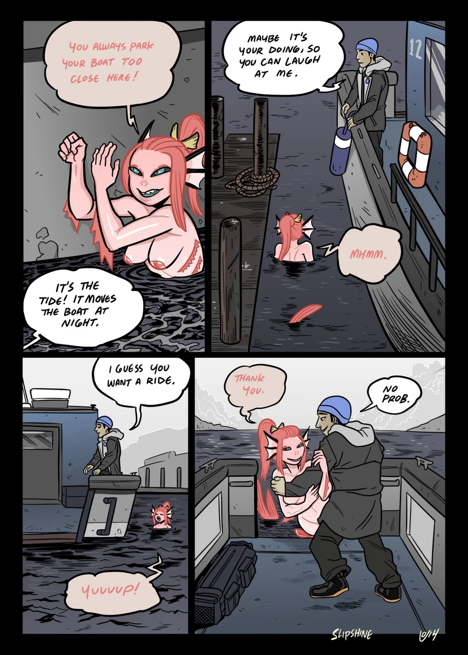 Mr. Invisible Side Story : Mermaid porn comic picture 3