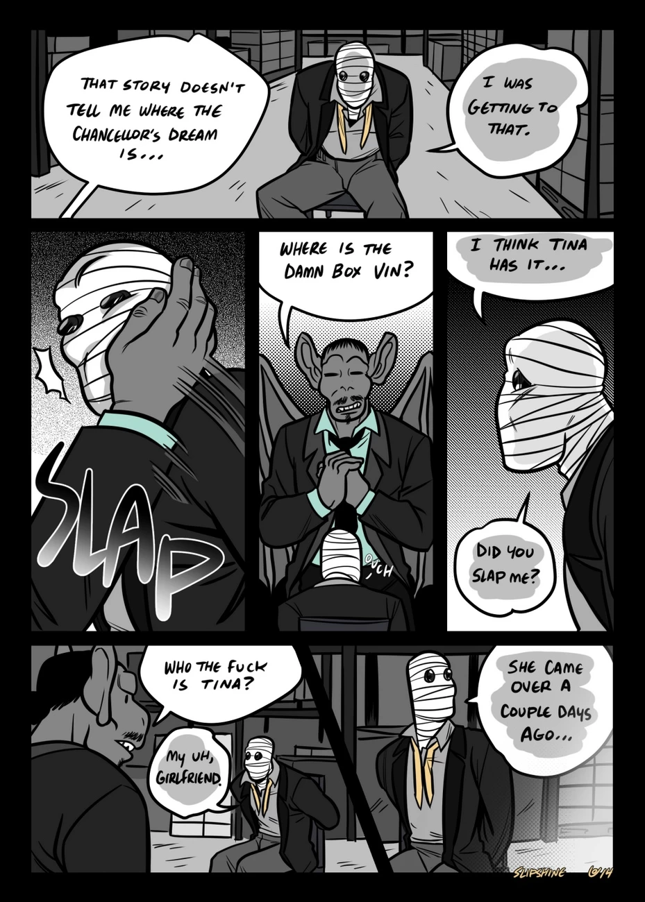 Mr Invisible & The Chancellor's Dream 2 porn comic picture 2