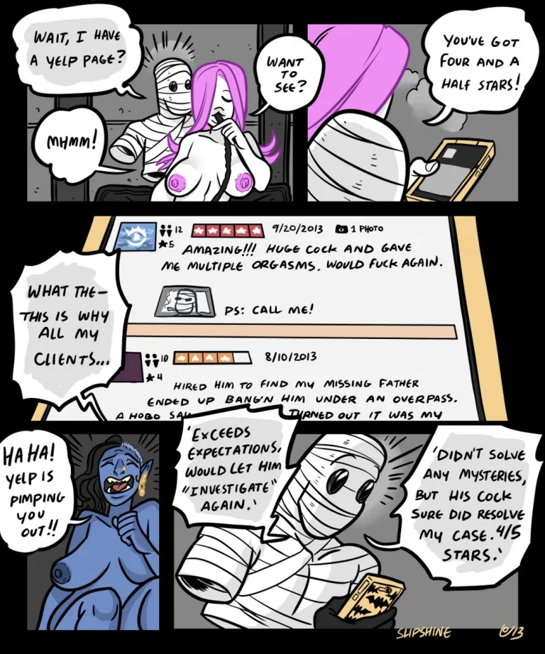 Mr Invisible & The Halloween Special porn comic picture 18