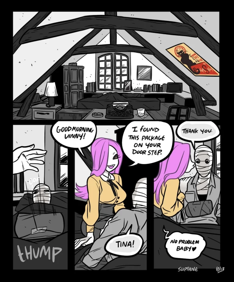 Mr Invisible & The Halloween Special porn comic picture 2