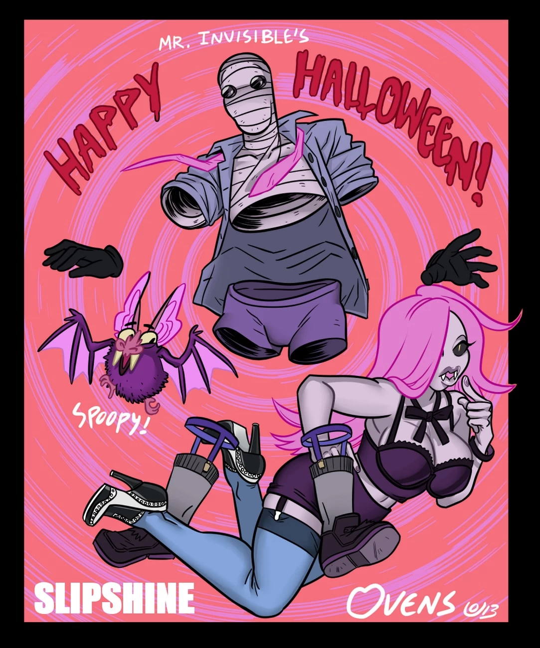 Mr Invisible & The Halloween Special porn comic picture 20