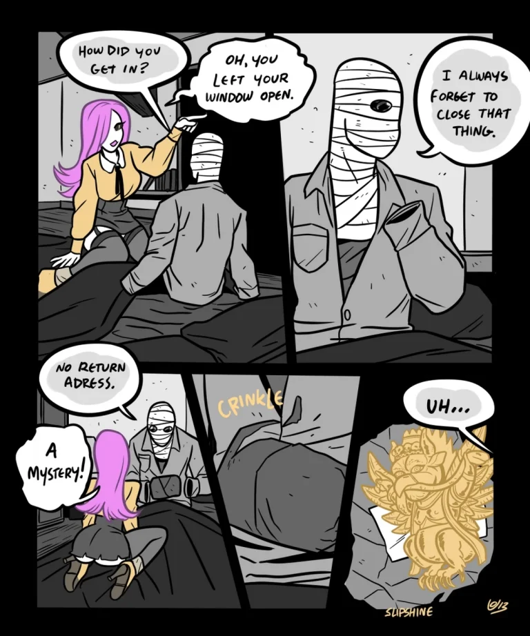 Mr Invisible & The Halloween Special porn comic picture 3