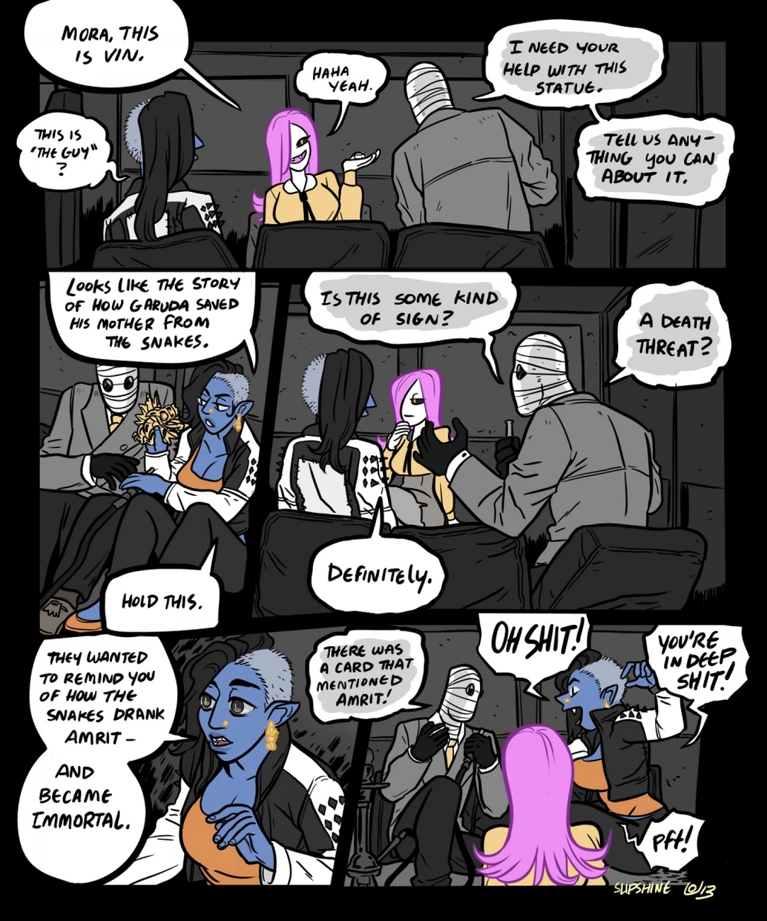 Mr Invisible & The Halloween Special porn comic picture 8