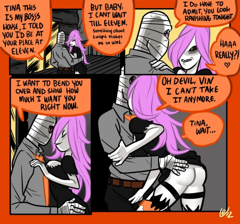 Mr Invisible & The Vampire 2 porn comic picture 2