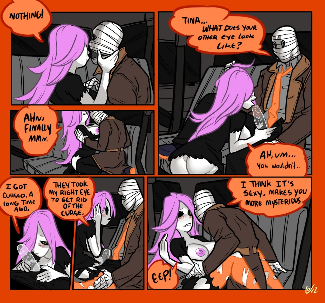 Mr Invisible & The Vampire 2 porn comic picture 8