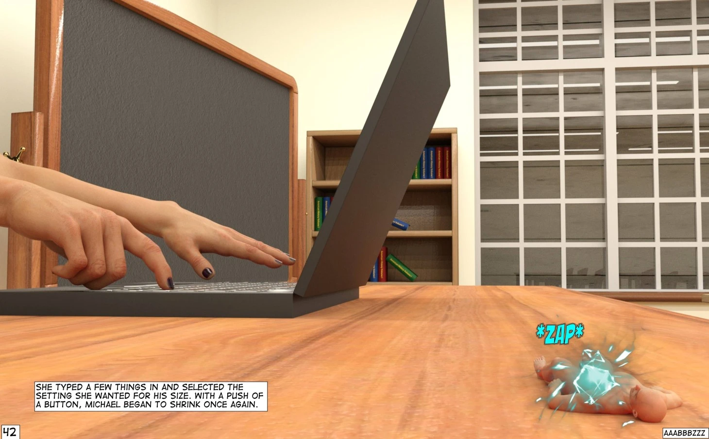 Mrs.Johnson play thing porn comic picture 43