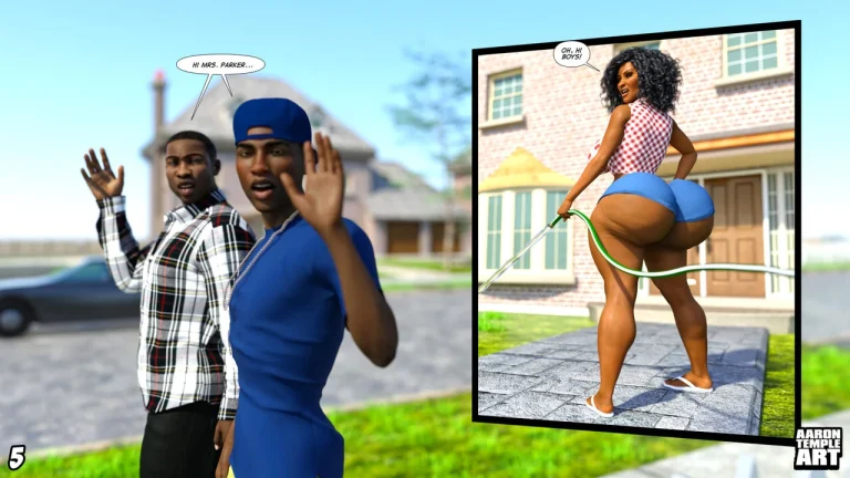 Mrs. Parker porn comic picture 6