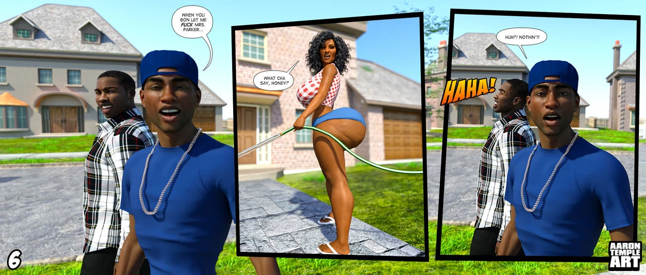 Mrs. Parker porn comic picture 7