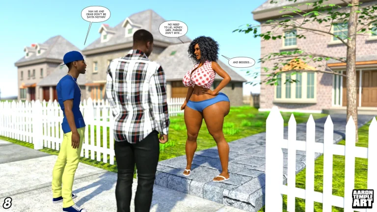 Mrs. Parker porn comic picture 9