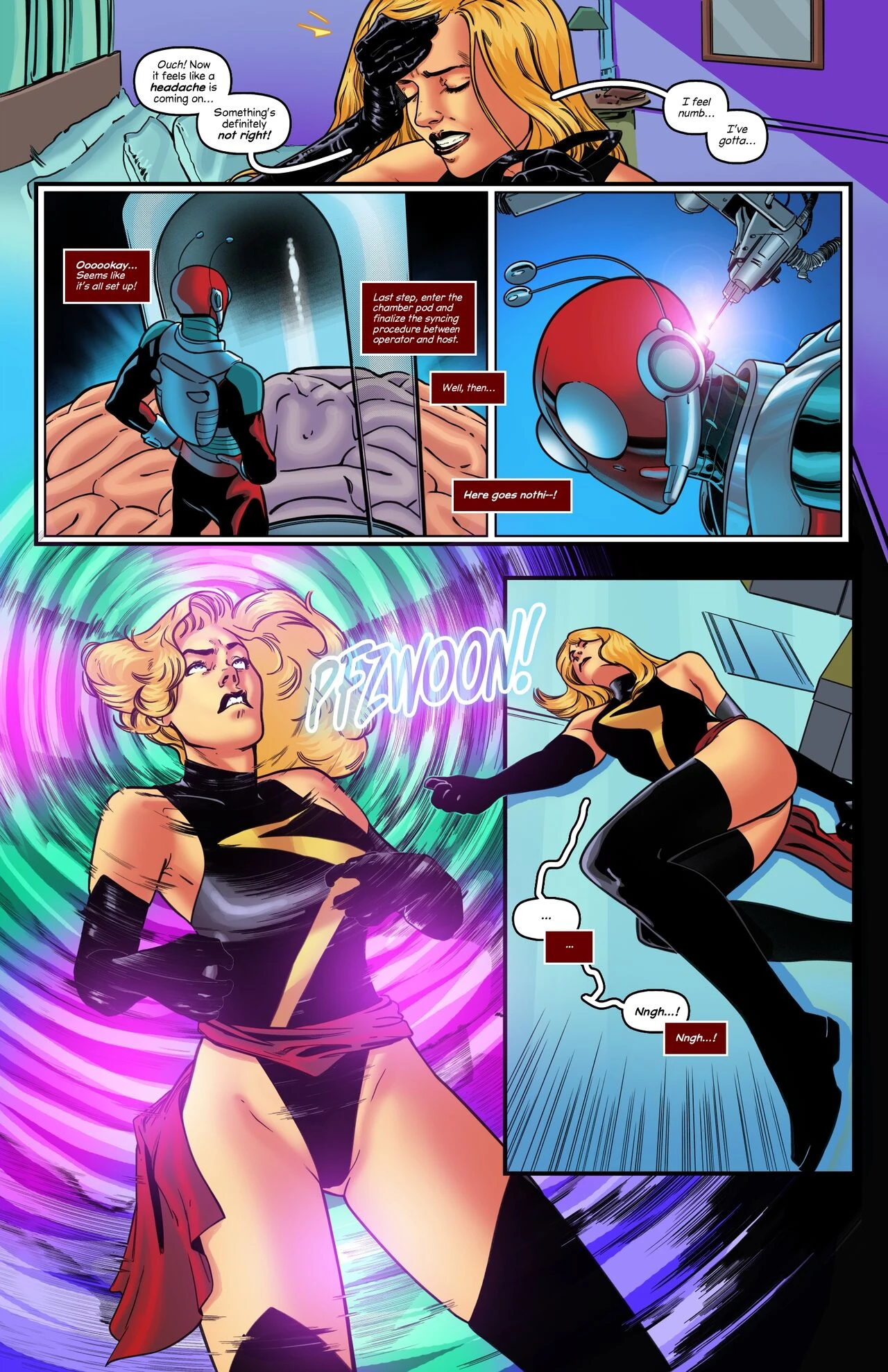 Ms. Danvers: Snatchjacked porn comic picture 5