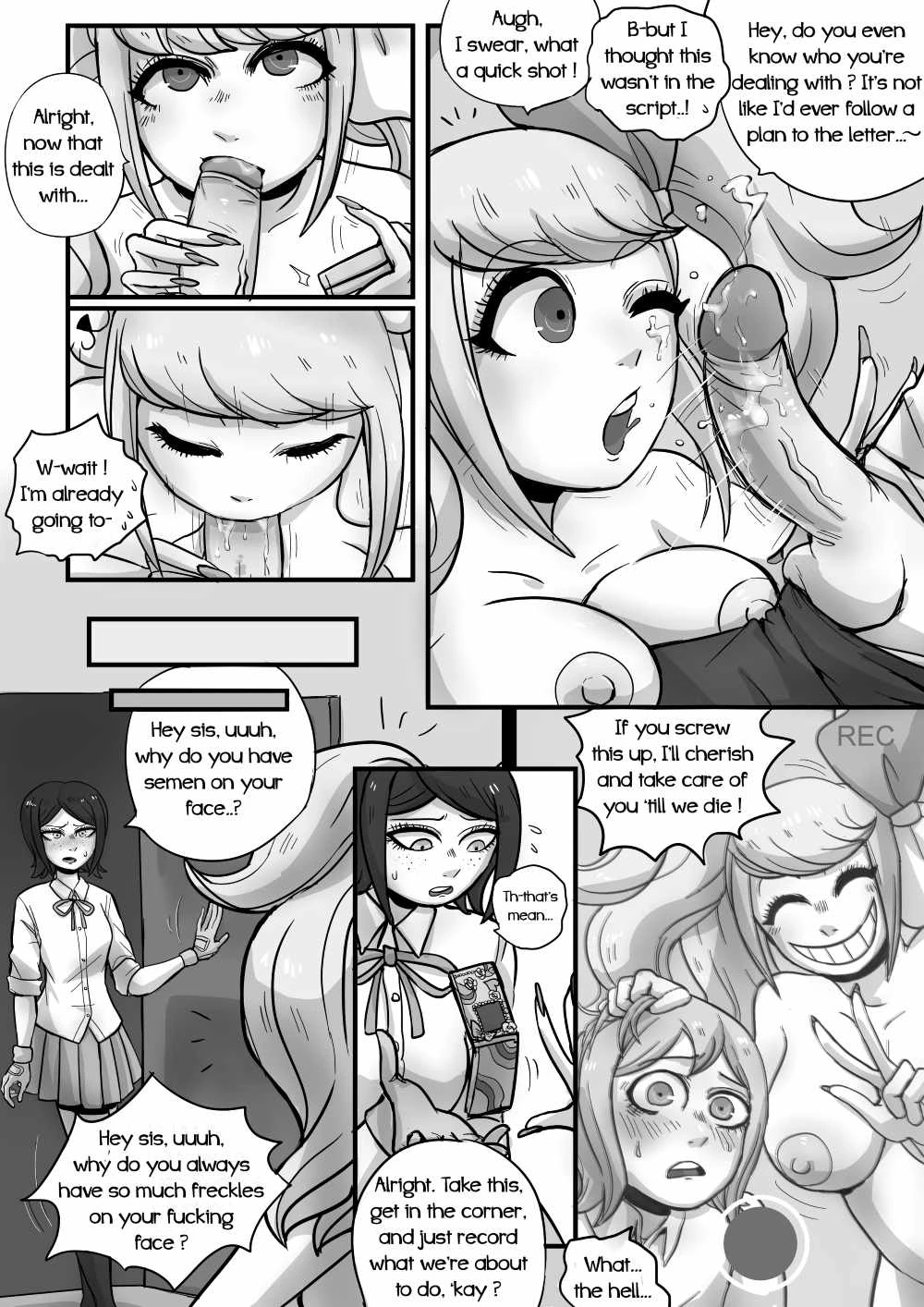 Ms. Enoshima's Art Lesson porn comic picture 11