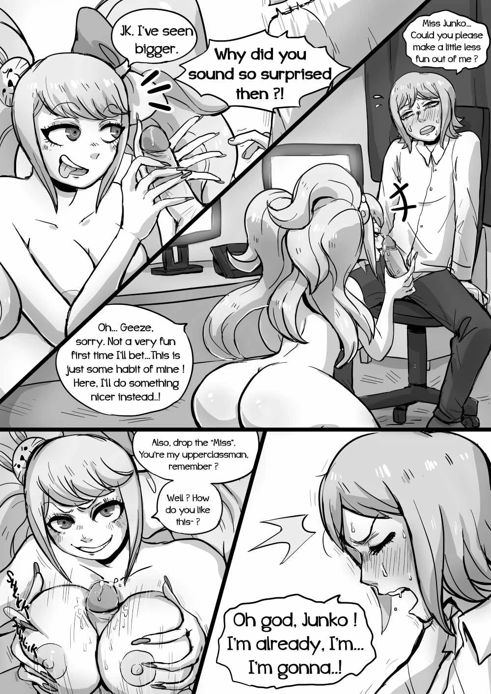 Ms. Enoshima's Art Lesson porn comic picture 7