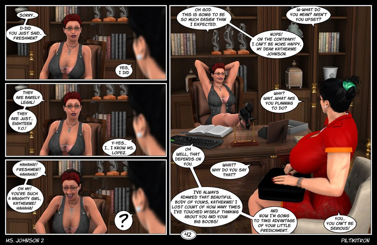 Ms. Johnson - Part 2 porn comic picture 43