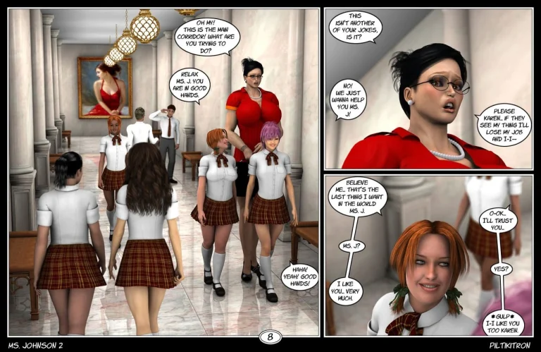Ms. Johnson - Part 2 porn comic picture 9
