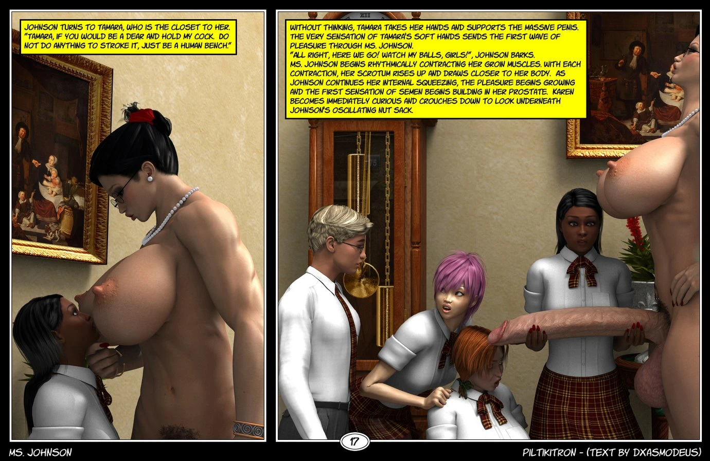 Ms. Johnson porn comic picture 17