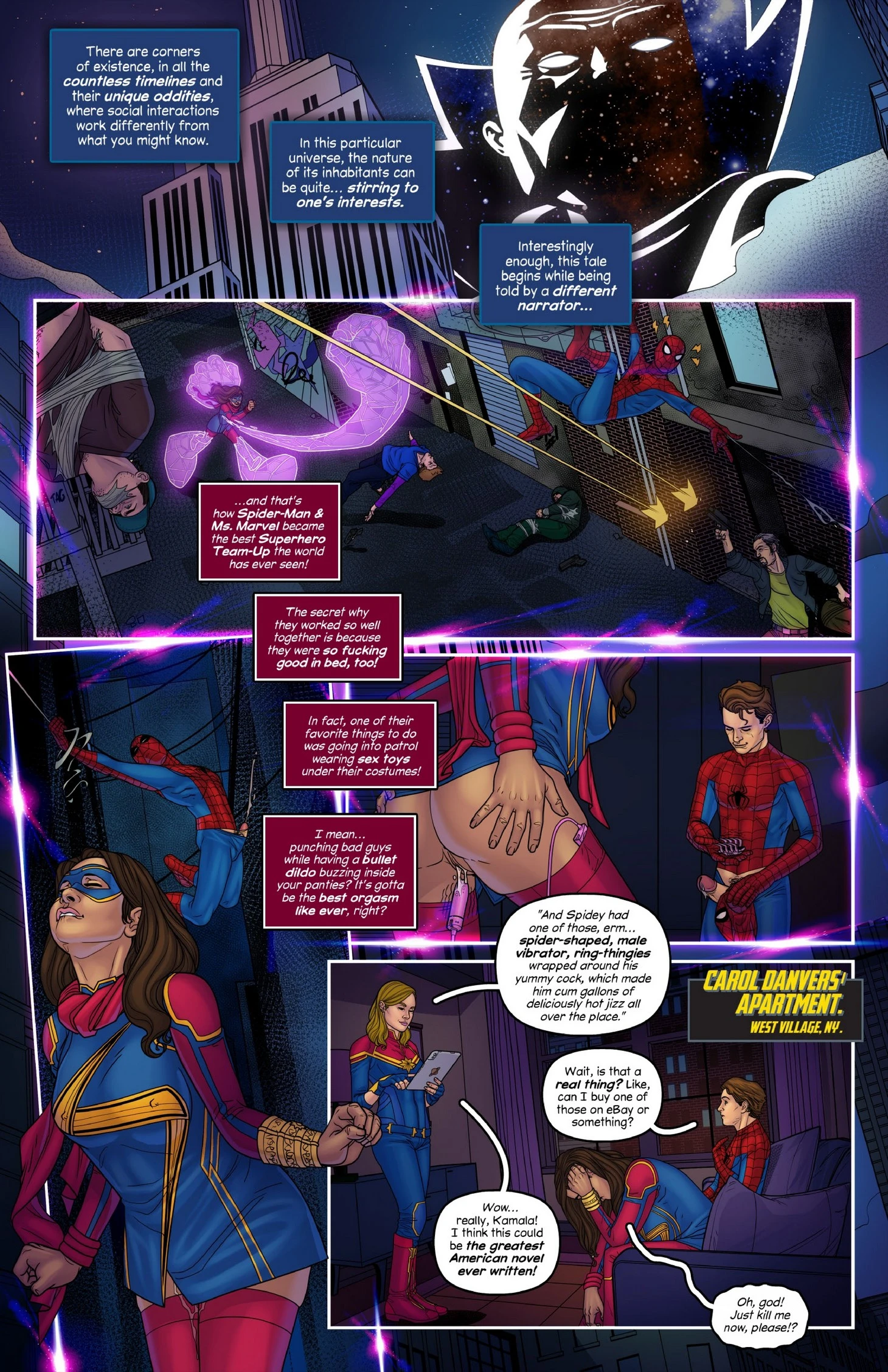 Ms. Marvel - Marvelous porn comic picture 3