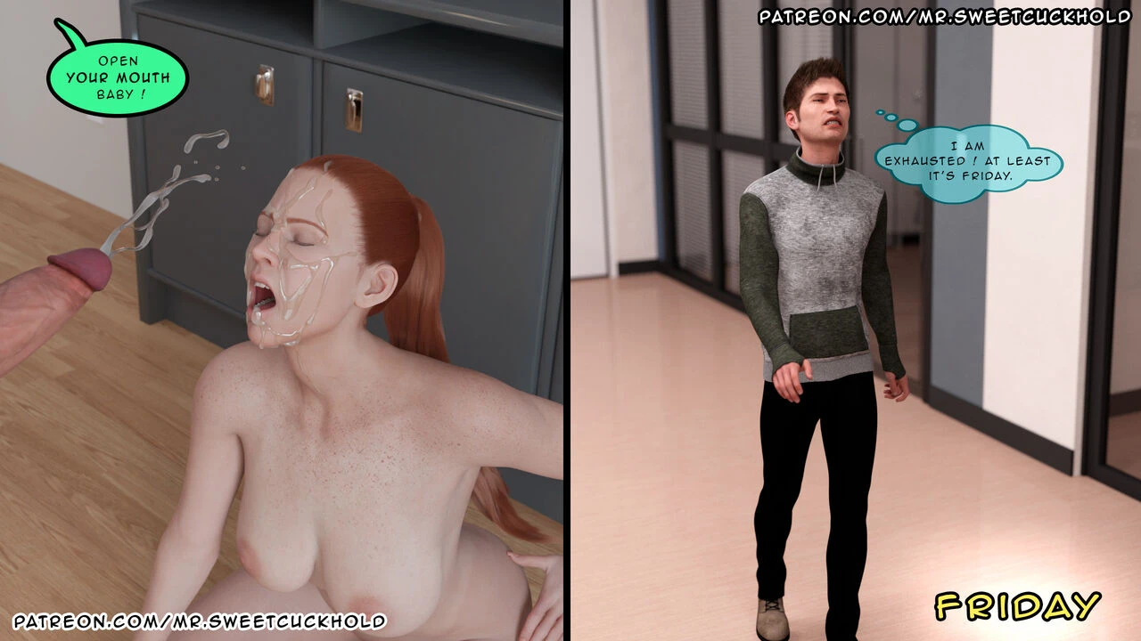 Much bigger than my boyfriend 3 porn comic picture 107