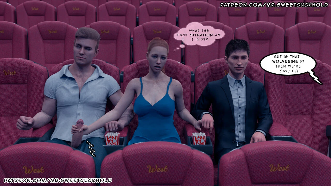 Much bigger than my boyfriend 3 porn comic picture 144