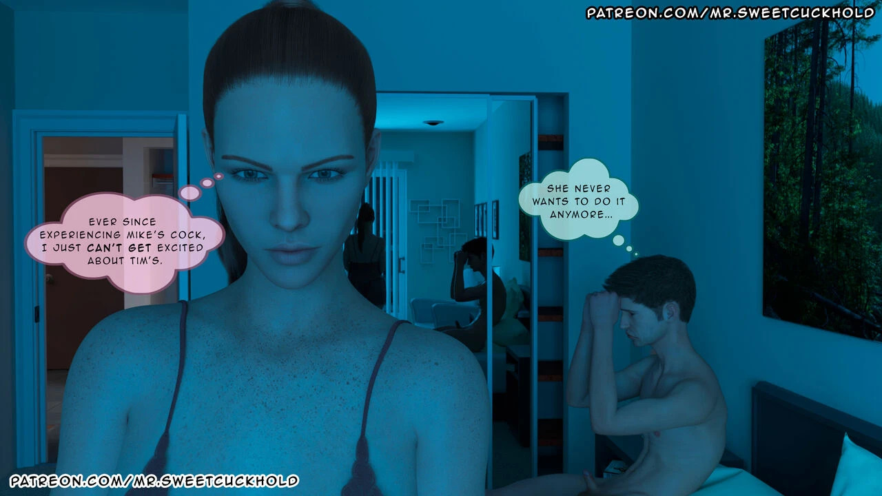 Much bigger than my boyfriend 3 porn comic picture 24