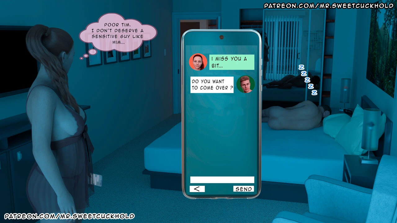 Much bigger than my boyfriend 3 porn comic picture 29