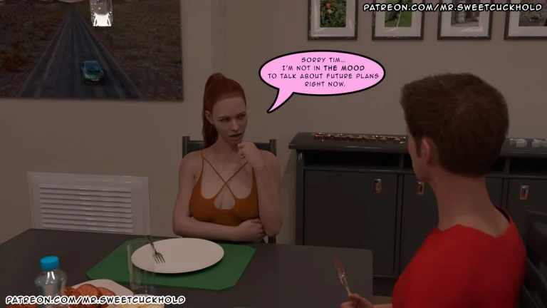Much bigger than my boyfriend 3 porn comic picture 3