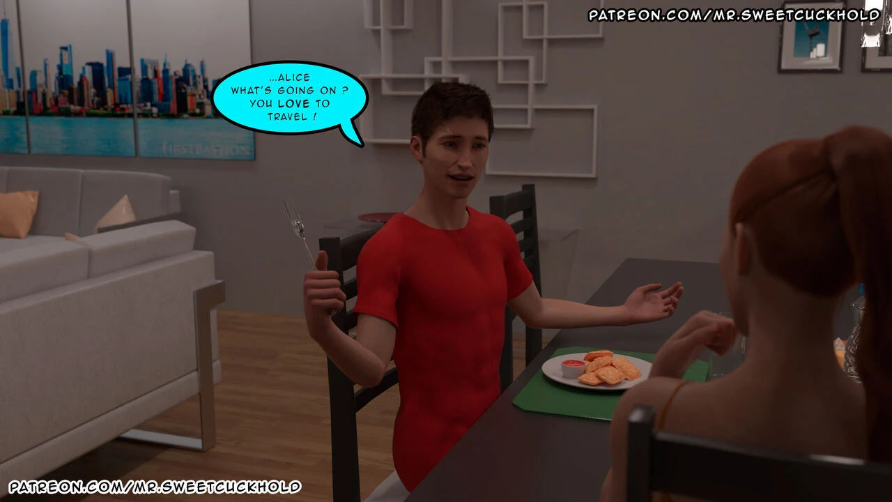 Much bigger than my boyfriend 3 porn comic picture 4