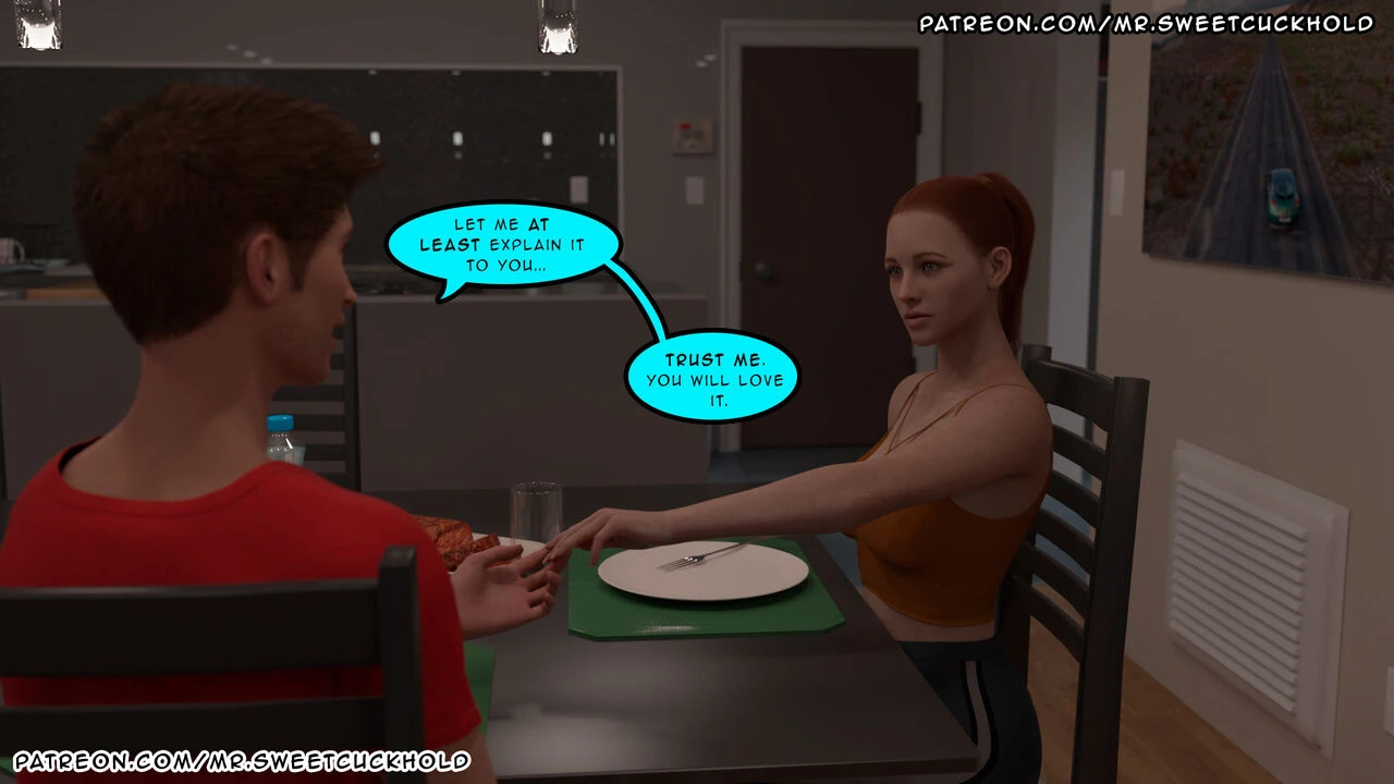 Much bigger than my boyfriend 3 porn comic picture 6