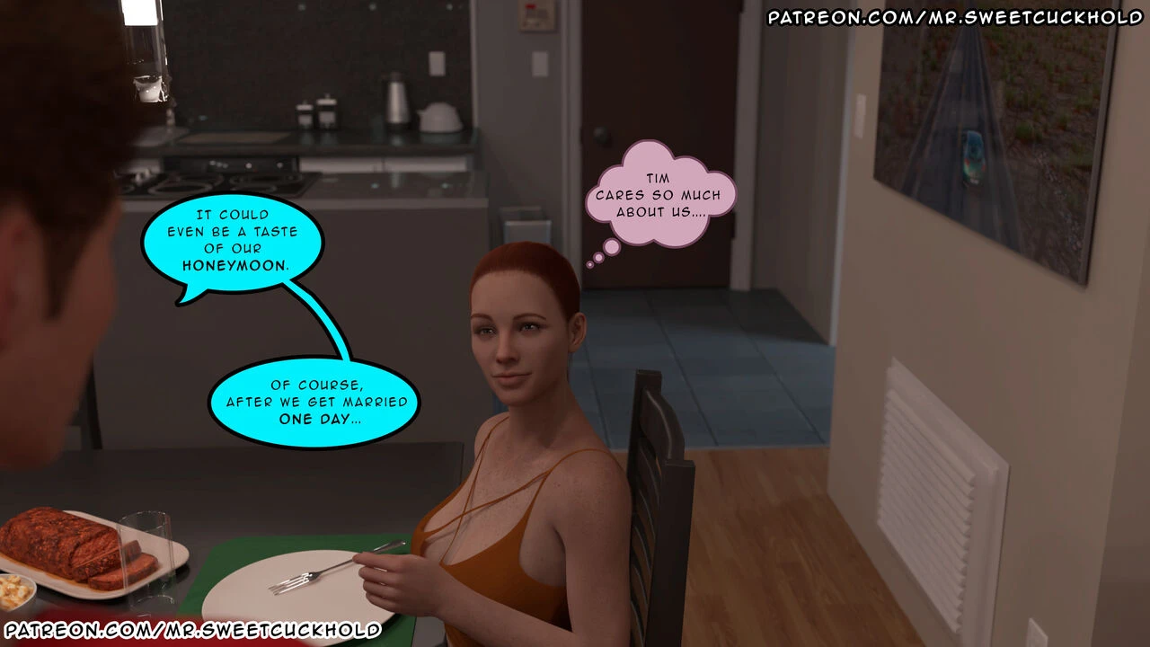 Much bigger than my boyfriend 3 porn comic picture 9