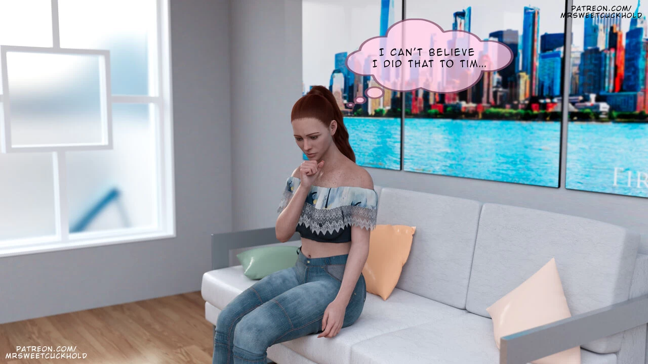 Much bigger than my boyfriend - PART 2 porn comic picture 2