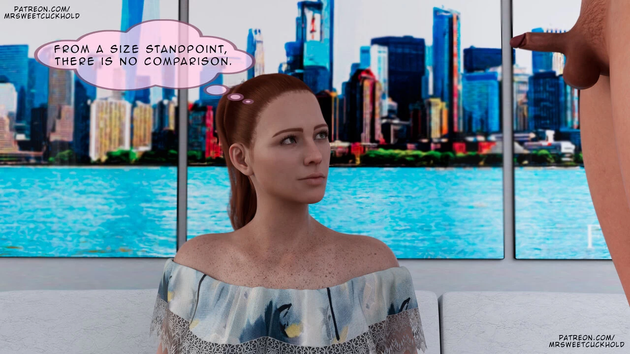 Much bigger than my boyfriend - PART 2 porn comic picture 8