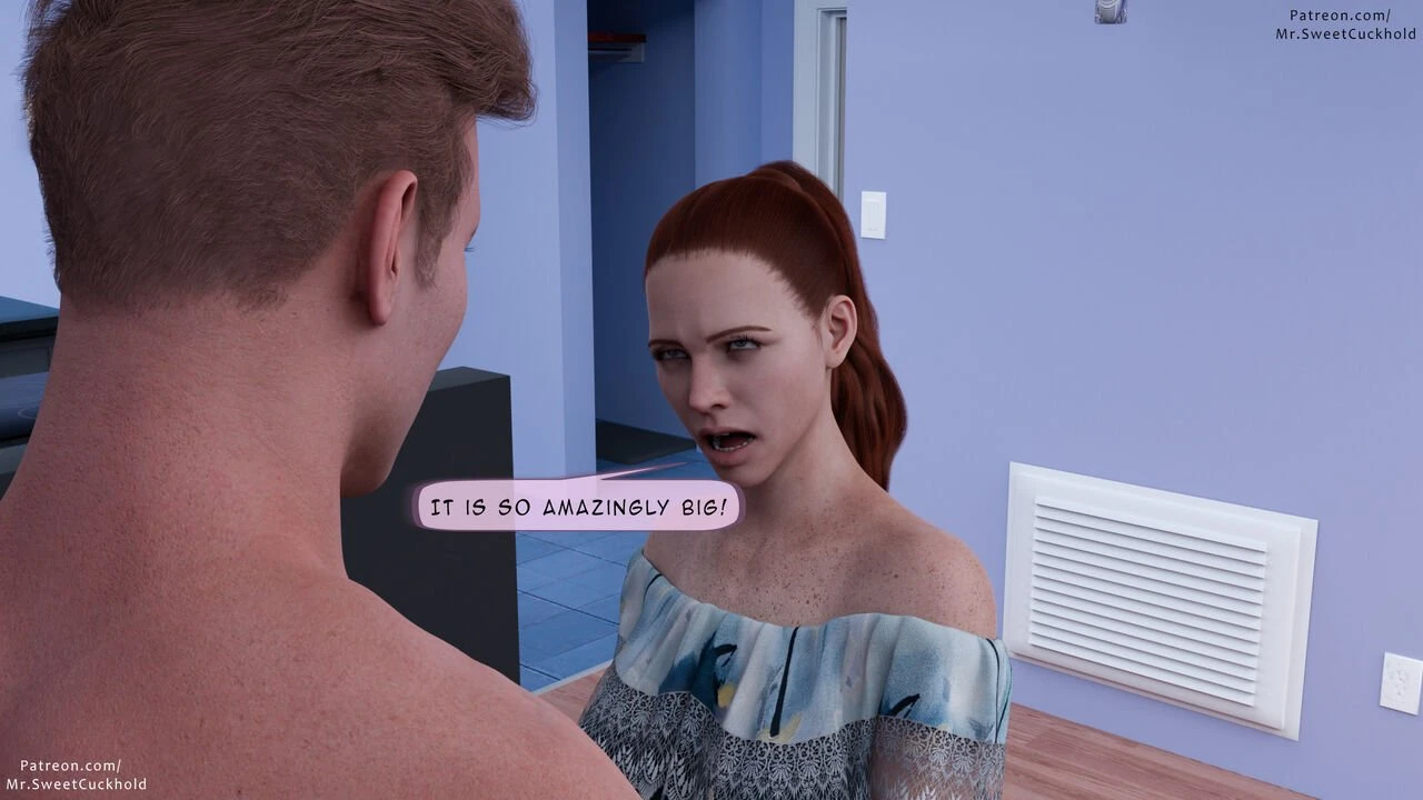 Much bigger than my boyfriend porn comic picture 131