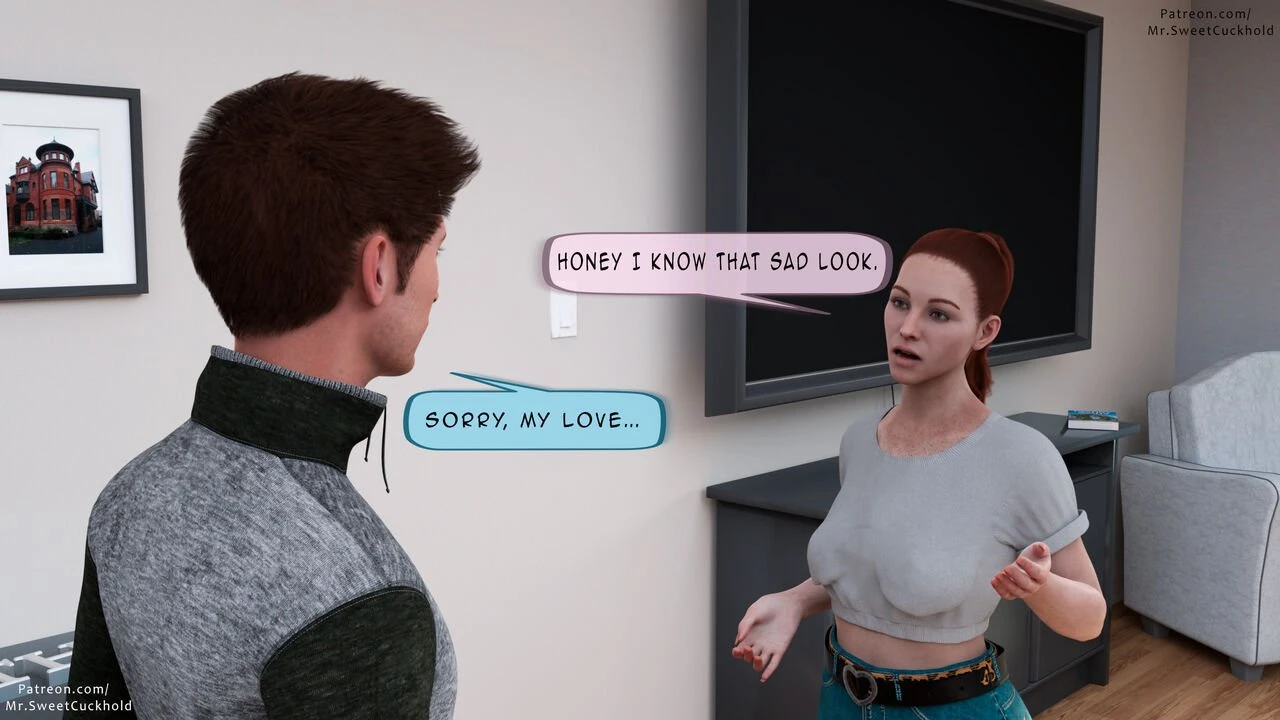 Much bigger than my boyfriend porn comic picture 14