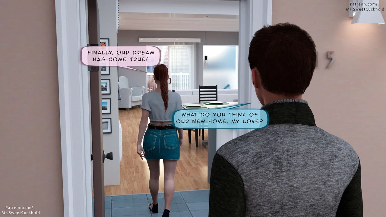 Much bigger than my boyfriend porn comic picture 2