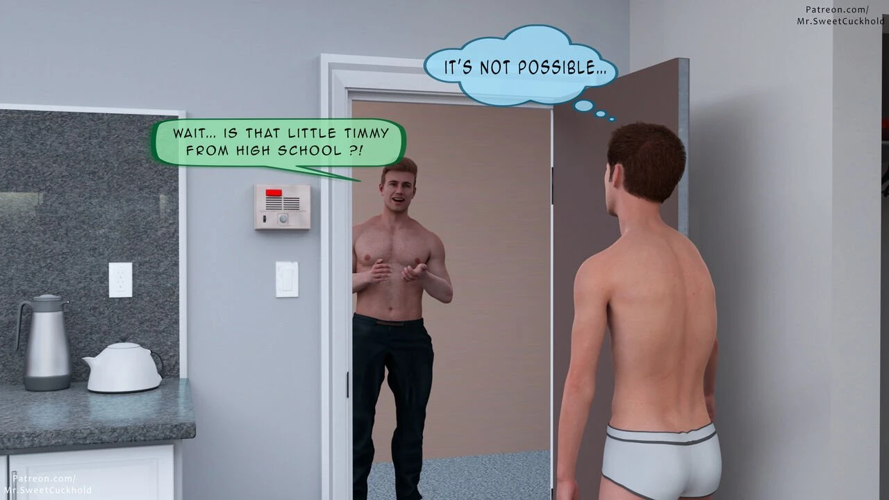 Much bigger than my boyfriend porn comic picture 40