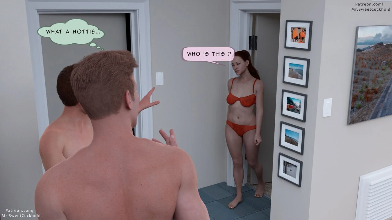 Much bigger than my boyfriend porn comic picture 48