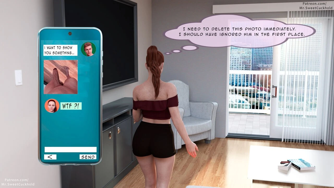 Much bigger than my boyfriend porn comic picture 72