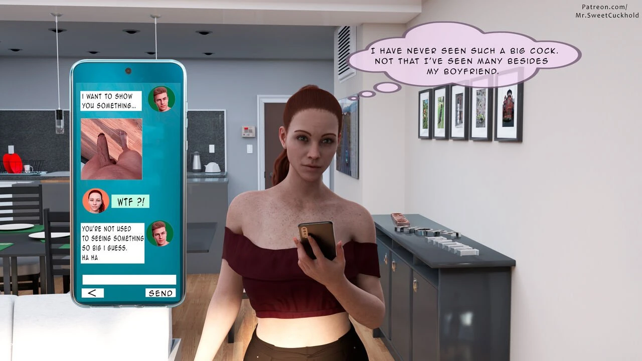 Much bigger than my boyfriend porn comic picture 73