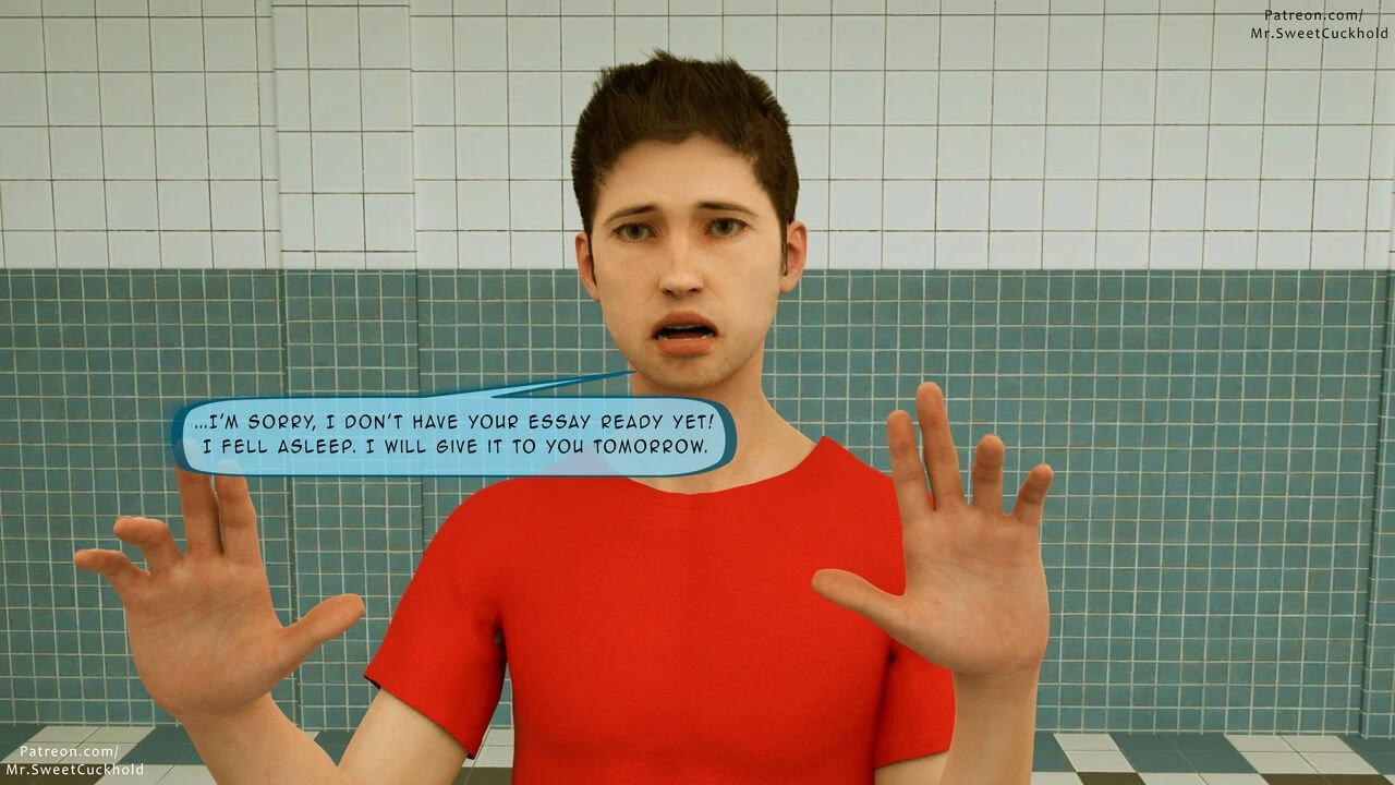 Much bigger than my boyfriend porn comic picture 8