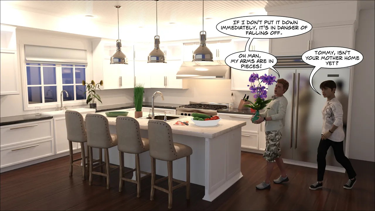 Mummy's Flower porn comic picture 10