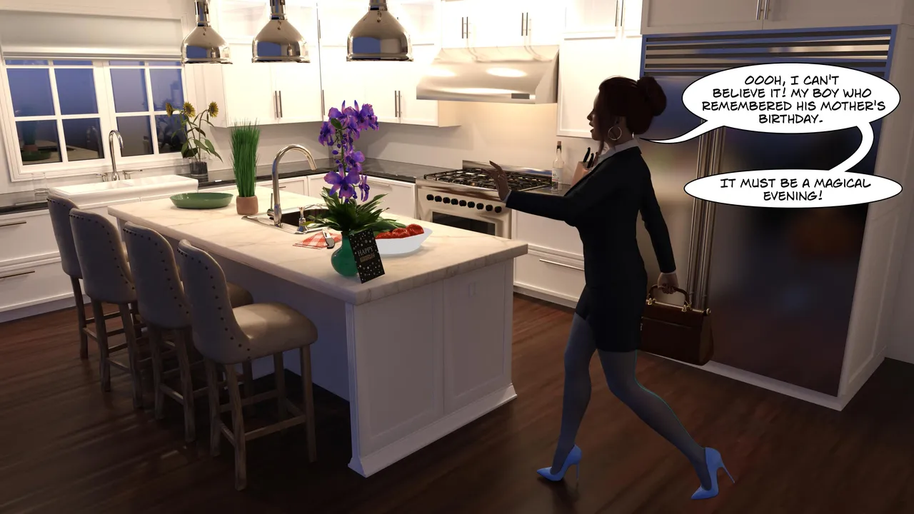 Mummy's Flower porn comic picture 17