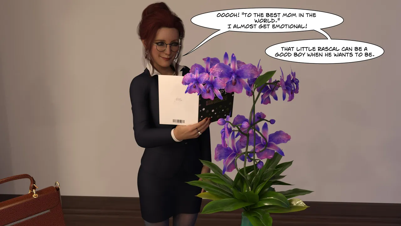 Mummy's Flower porn comic picture 18