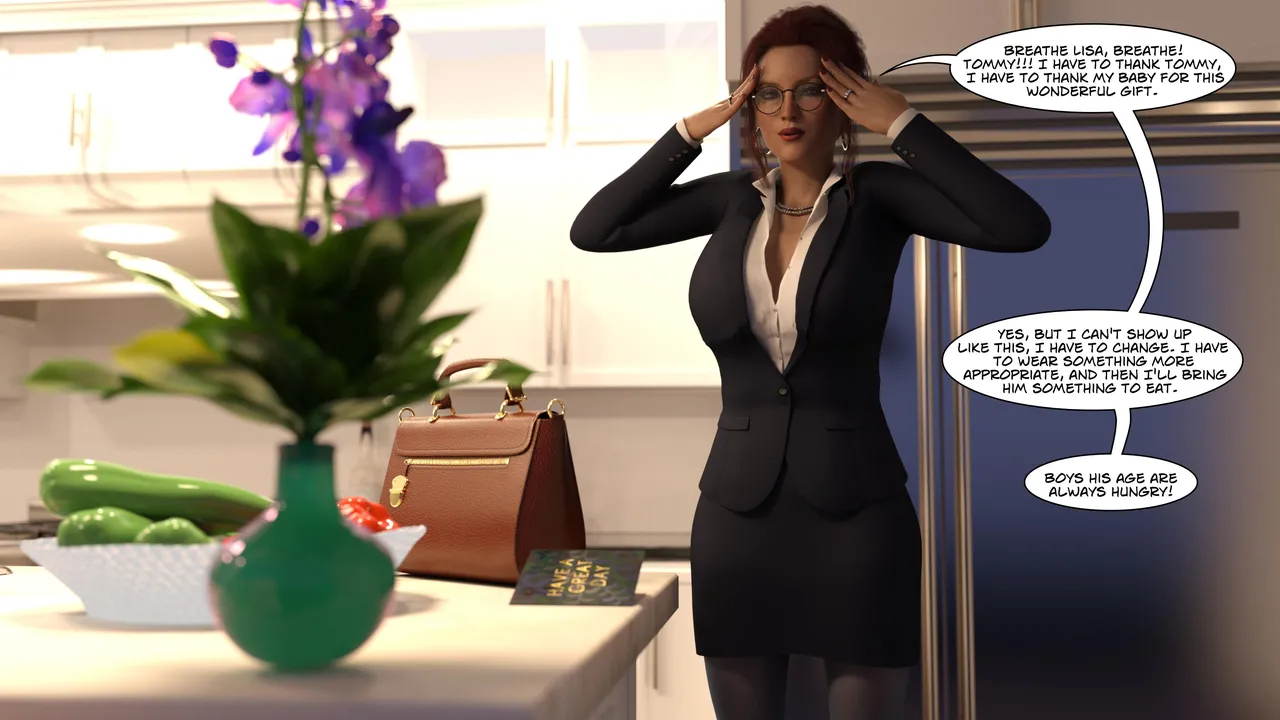 Mummy's Flower porn comic picture 25