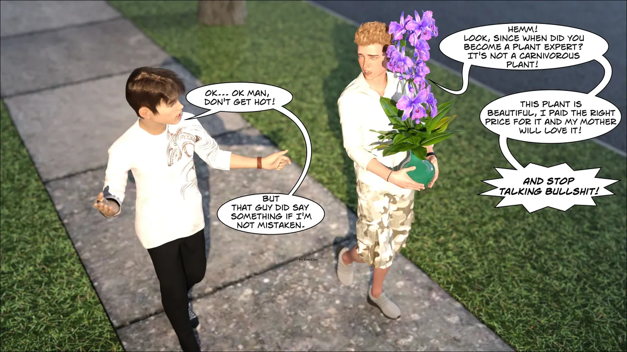 Mummy's Flower porn comic picture 6