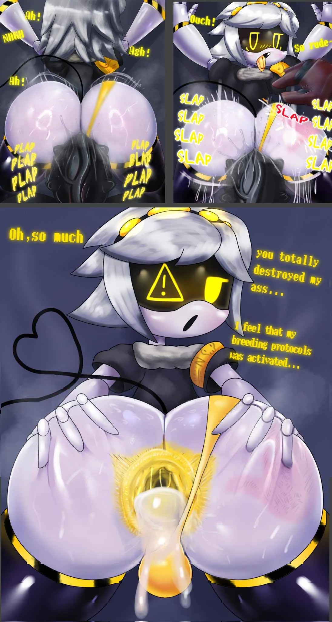 Murder Drones: Operation Egg Cell porn comic picture 8