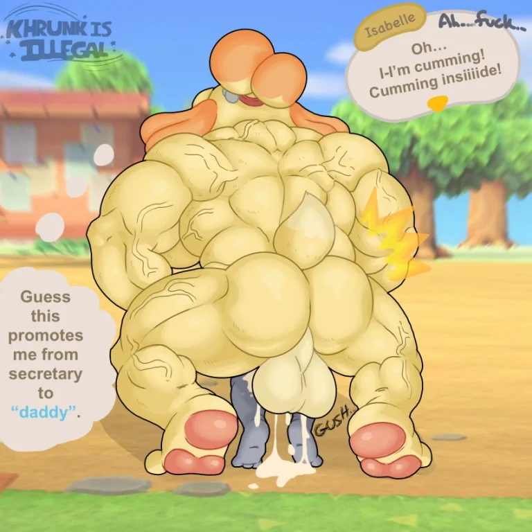 MuscleBelle porn comic picture 4